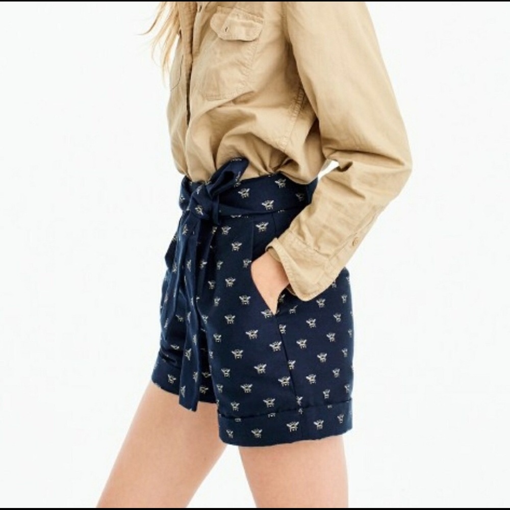 J Crew Tie waist with ๐ bees S8 - Picture 3 of 8